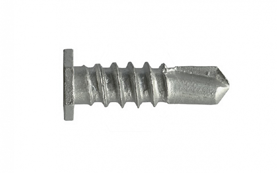 Винт самосверлящий с органическим  покрытием gRey.coat с плоской головкой GTS STAR
