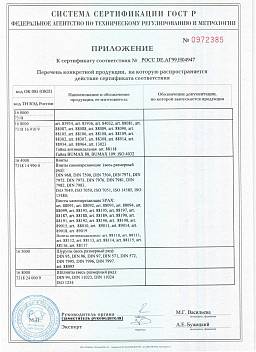 Сертификат на ЗАКЛЕПКА ПОД МОЛОТОК ПОЛУКР/ГОЛ. 5